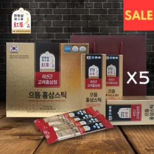 한원삼 6년근 고려홍삼정 으뜸 홍삼스틱 15mlX150포(5BOX) 특별할인!